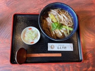 村内のそば処もえぎ野のそばの写真