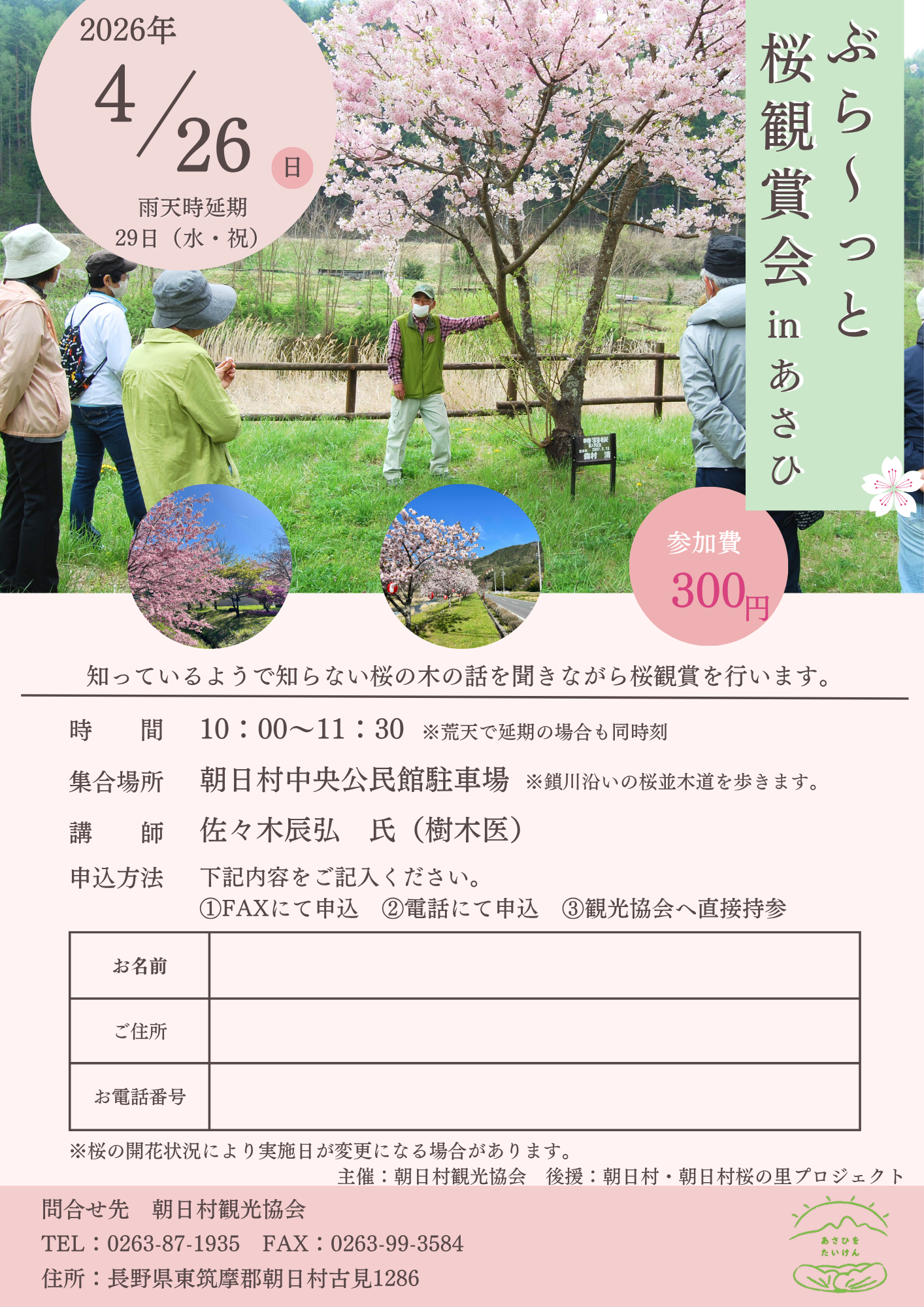 桜観賞会